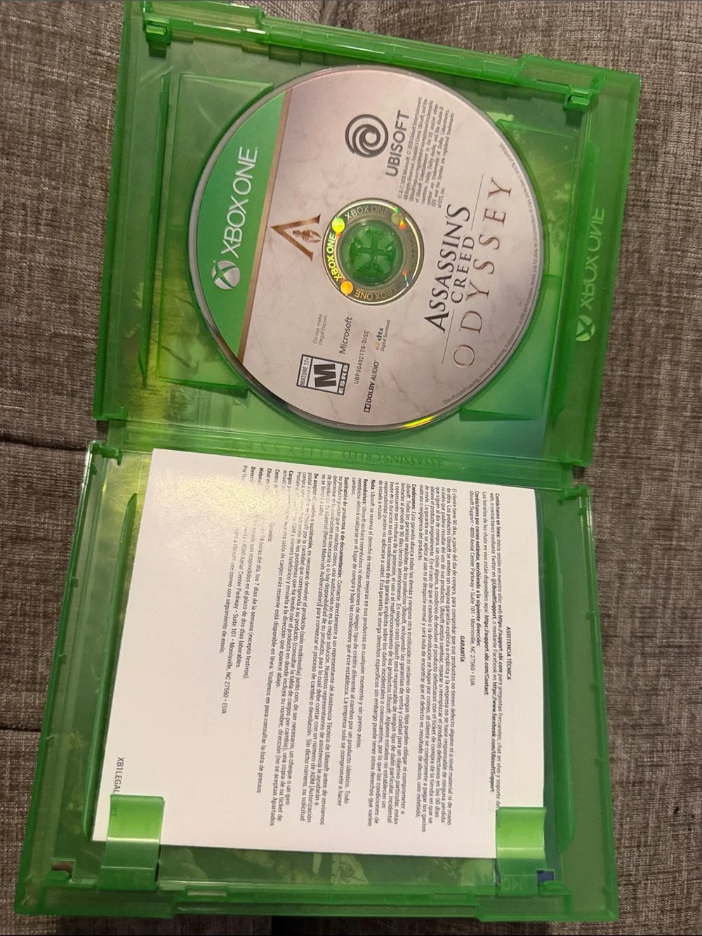 Ubisoft Assassin's Creed Odyssey for Xbox One - Green Cover‎